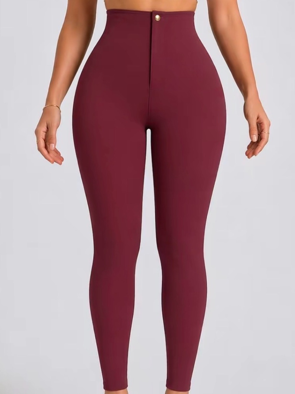 High-Waist OLIVE Sculpting Leggings